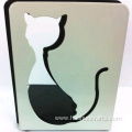 high-grade hollow-out cat cartoon metal reading book holder